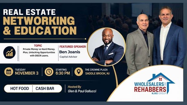 Image from the organizer’s page for Real Estate Networking & Education at the Crowne Plaza – Saddle Brook, NJ