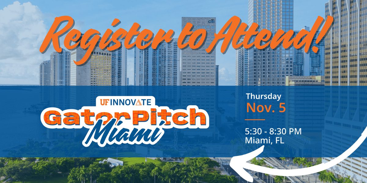 Image from the organizer&rsquo;s page for GatorPitch Miami 2026
