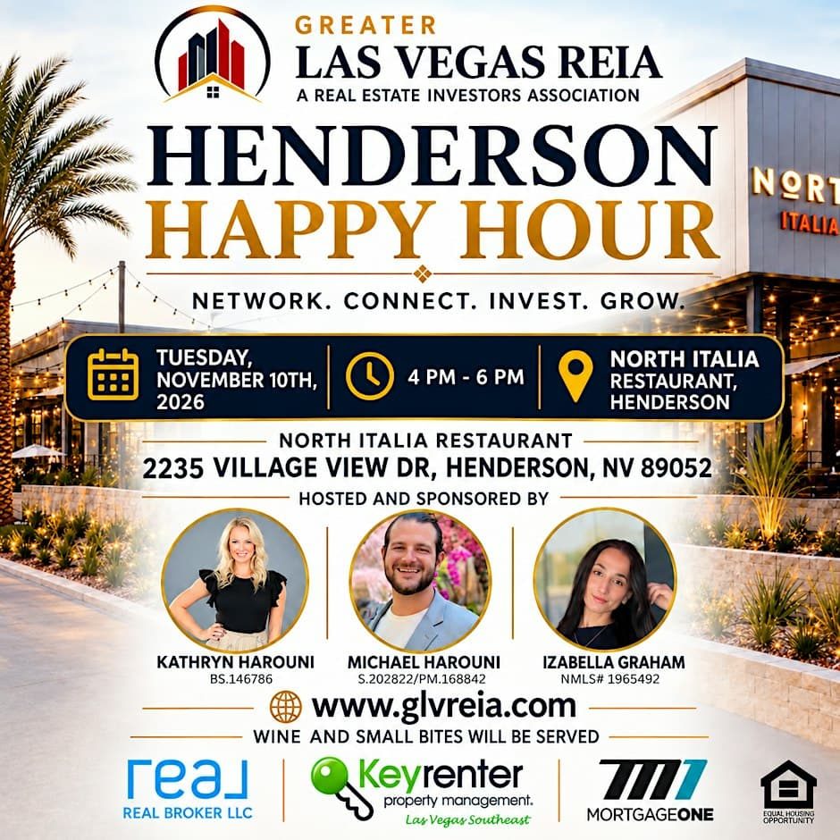 Image from the organizer’s page for Greater Las Vegas REIA Henderson Happy Hour