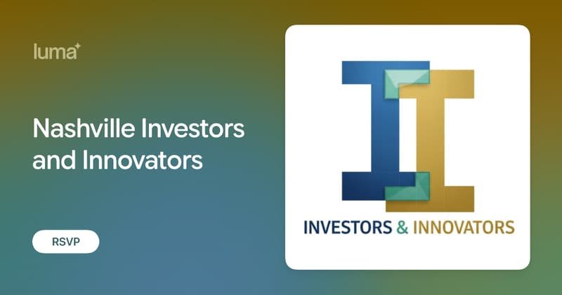 Image from the organizer’s page for Nashville Investors and Innovators