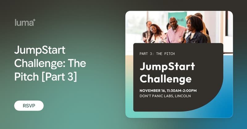 Image from the organizer&rsquo;s page for JumpStart Challenge: The Pitch [Part 3]