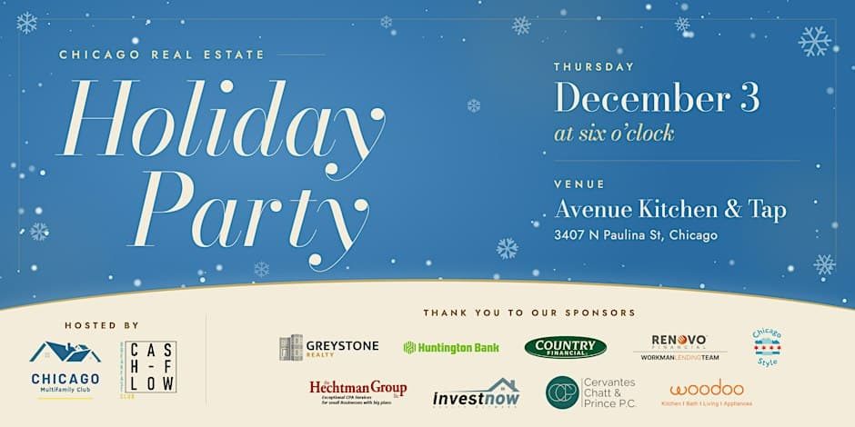 Image from the organizer’s page for Chicago Real Estate Holiday Party